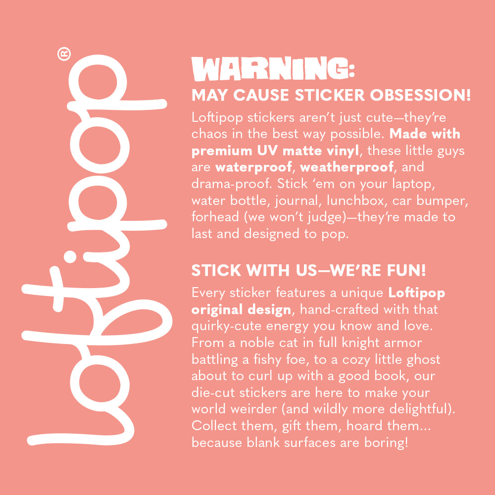 The Homebody Tarot Sticker