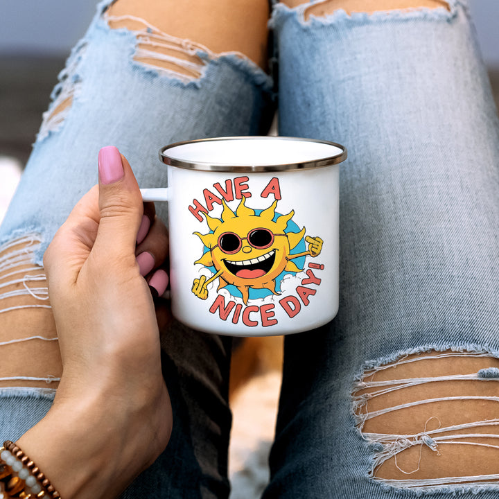 Have a Nice Day Camp Mug