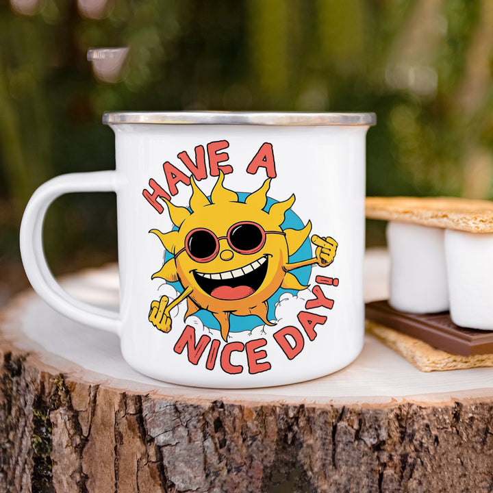 Have a Nice Day Camp Mug