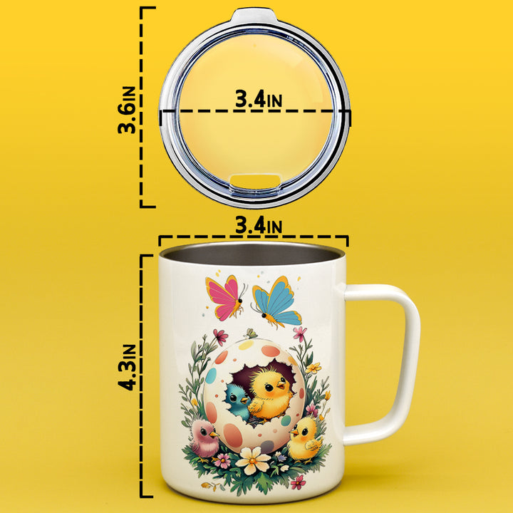 Easter Chicks Insulated Travel Mug