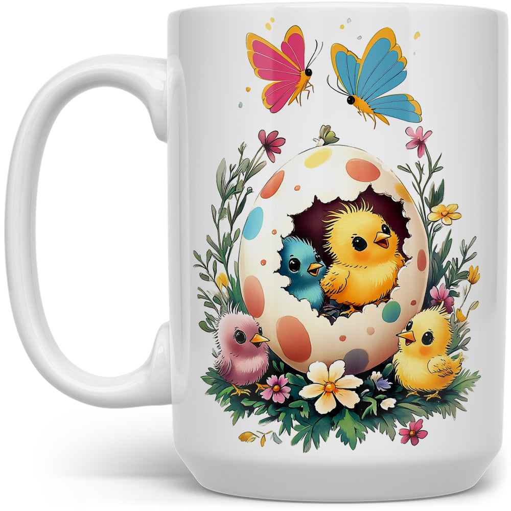 Easter Chicks Mug