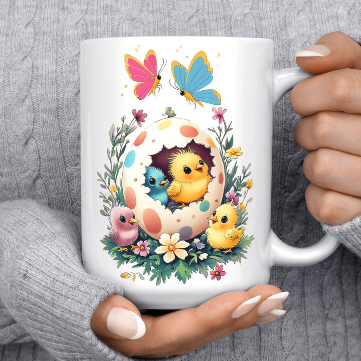 Easter Chicks Mug