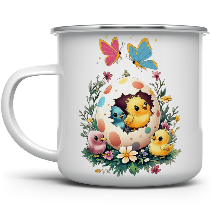 Easter Chicks Camp Mug