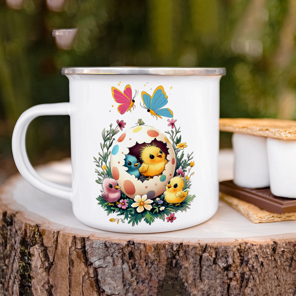 Easter Chicks Camp Mug