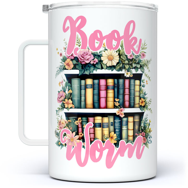 Bookworm Insulated Travel Mug