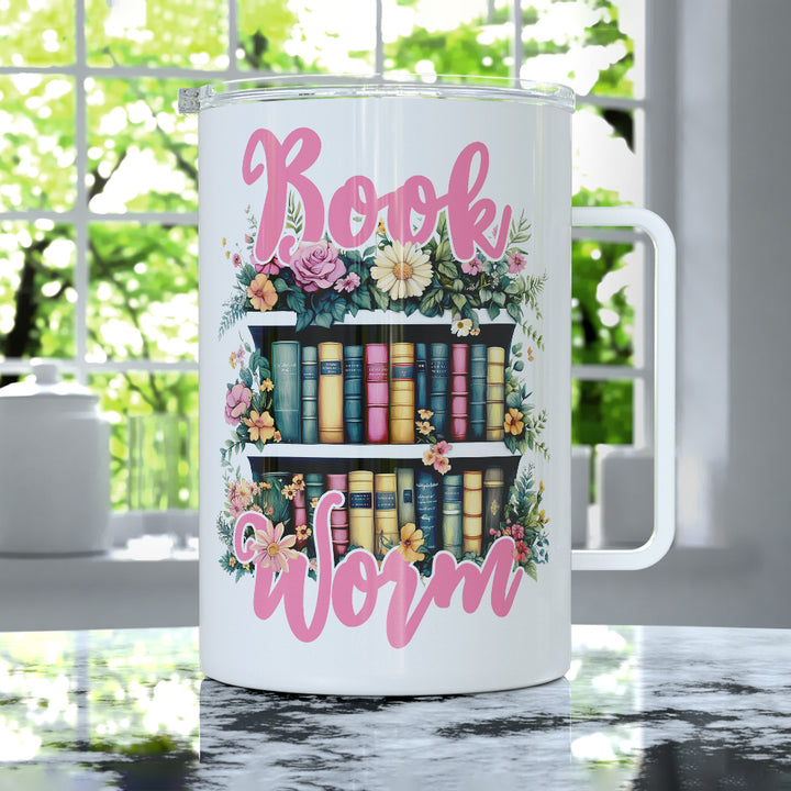 Bookworm Insulated Travel Mug