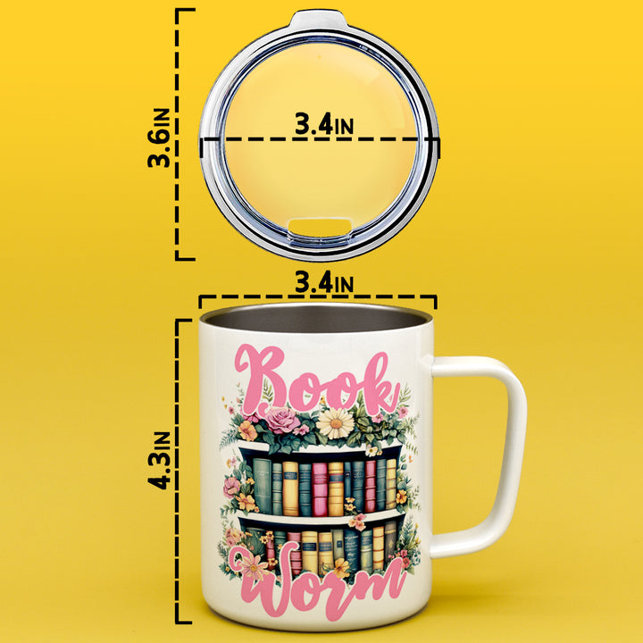 Bookworm Insulated Travel Mug