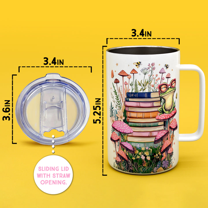 Spring Books Insulated Travel Mug