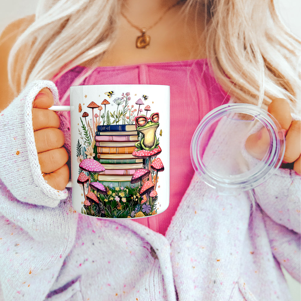 Spring Books Insulated Travel Mug