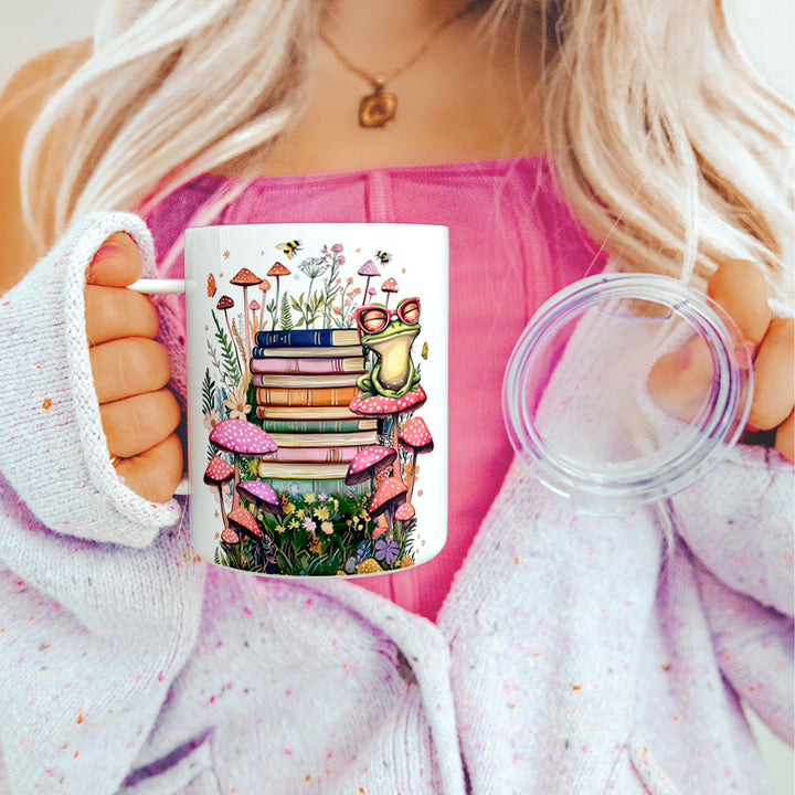 Spring Books Insulated Travel Mug