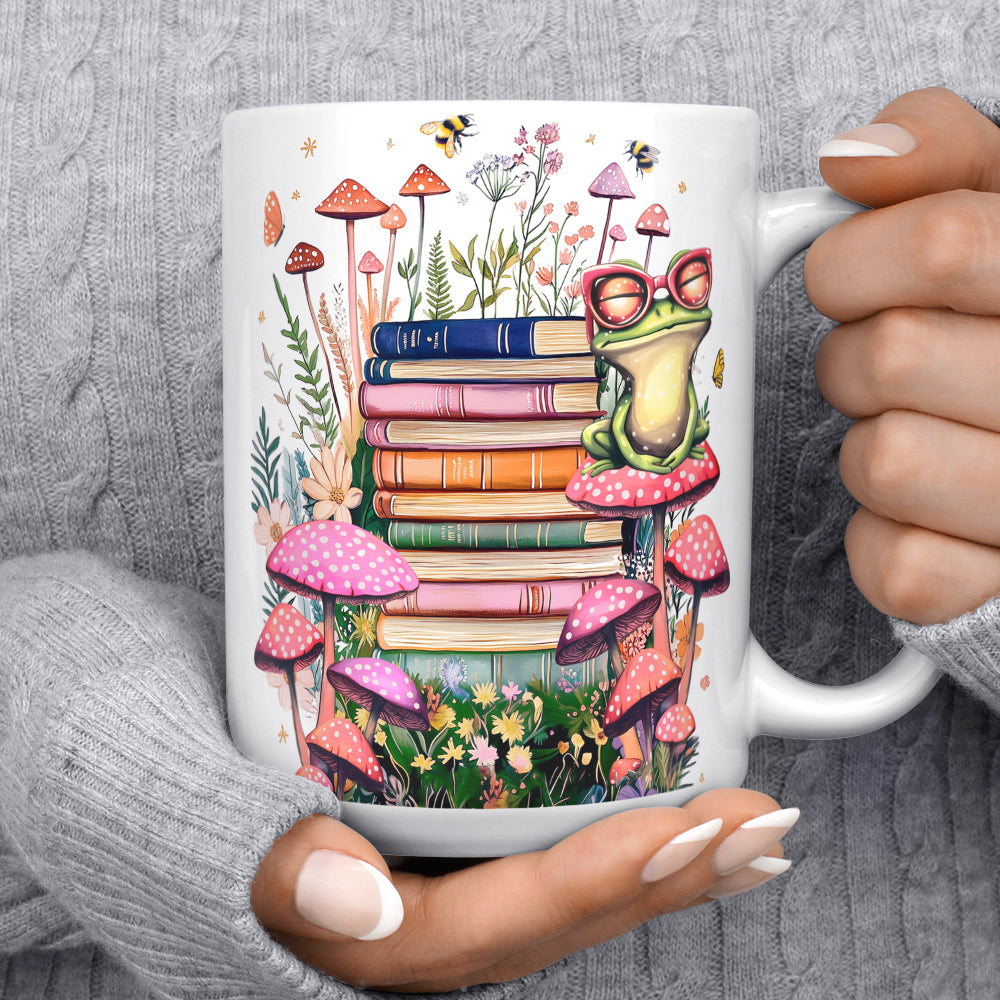 Spring Books Mug