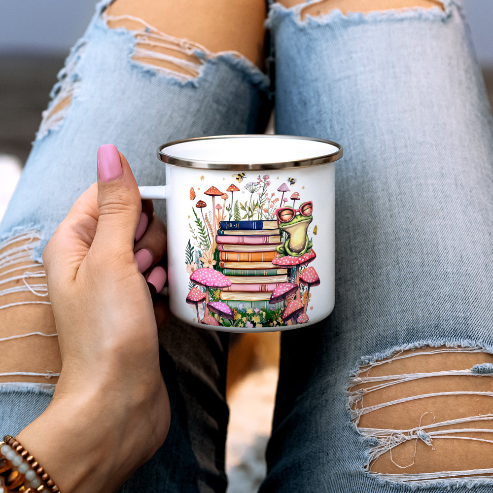 Spring Books Camp Mug