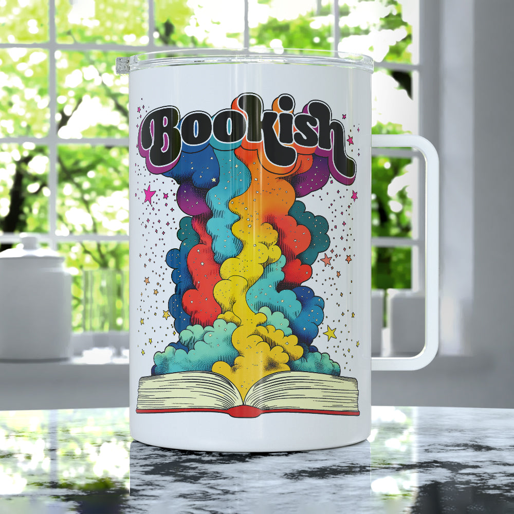 Bookish Insulated Travel Mug