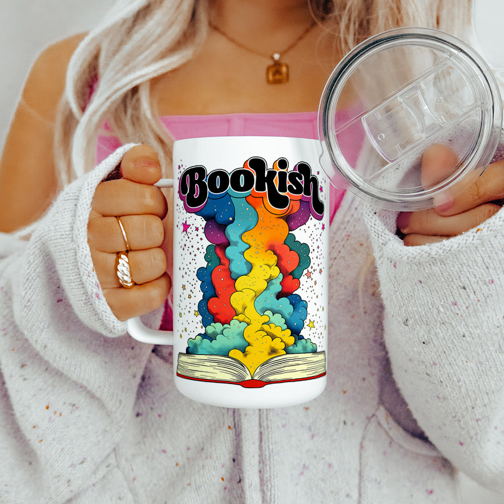 Bookish Insulated Travel Mug