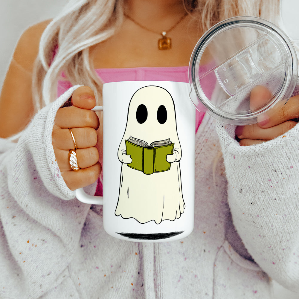Reading Ghost Insulated Travel Mug