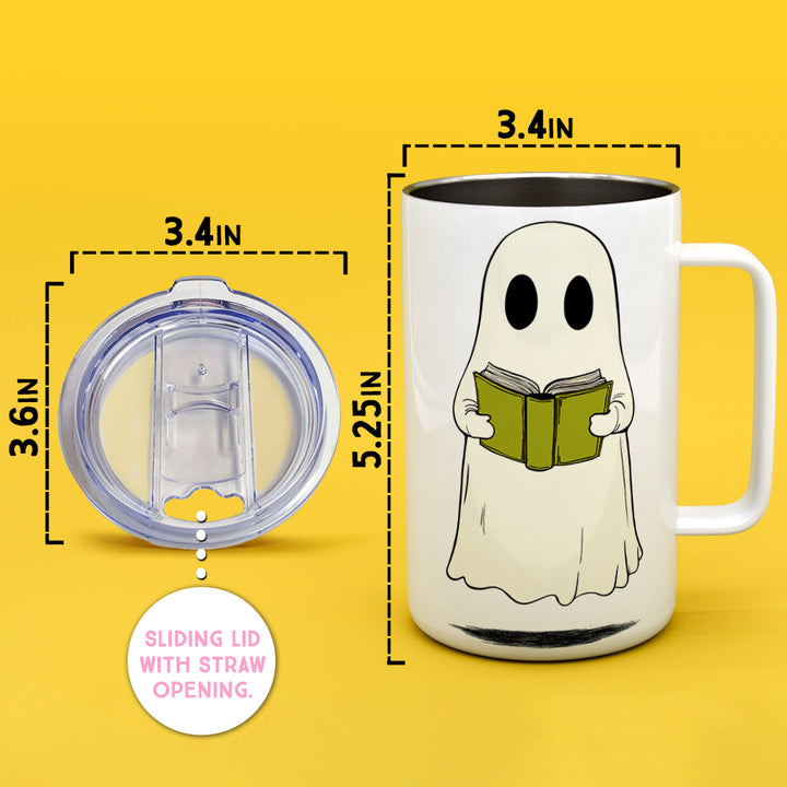 Reading Ghost Insulated Travel Mug