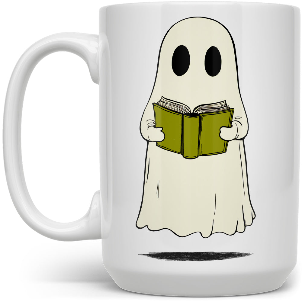 Reading Ghost Mug