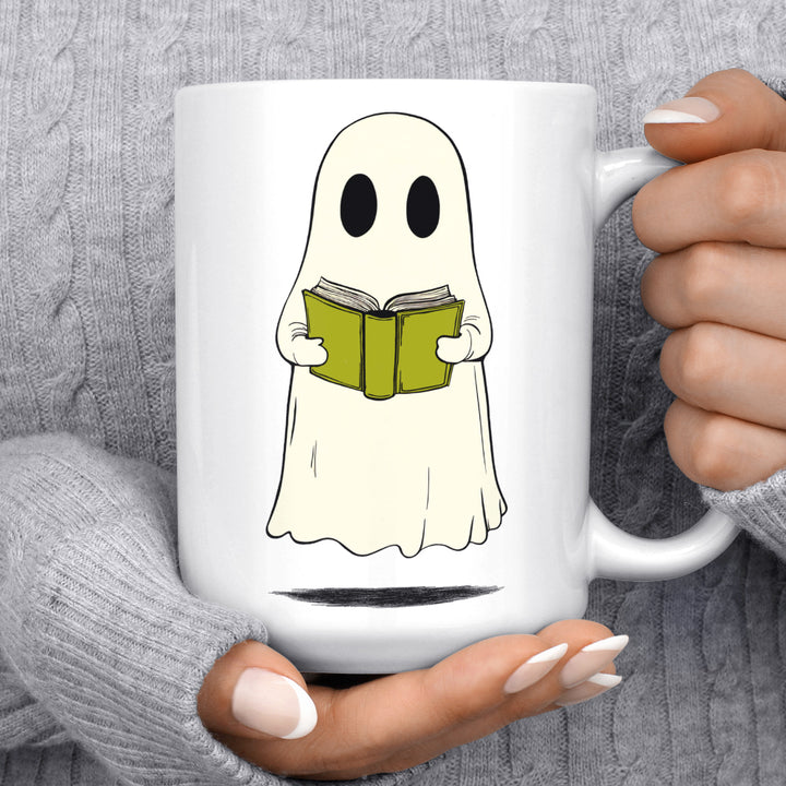 Reading Ghost Mug
