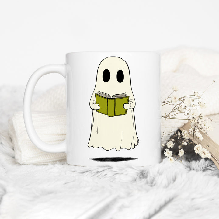 Reading Ghost Mug