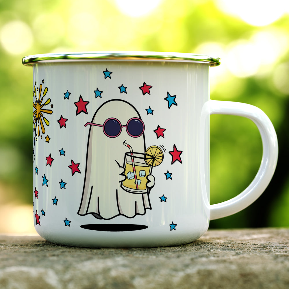 Summer Ghosts Camp Mug