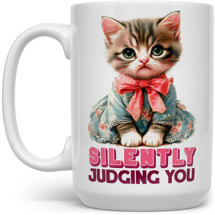 Silently Judging You Cat Mug