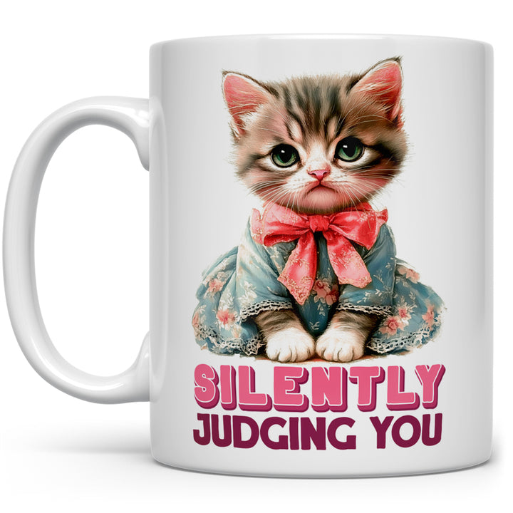 Silently Judging You Cat Mug