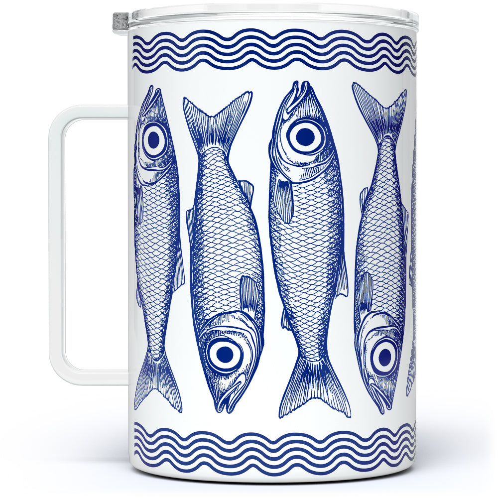 Sardines Insulated Travel Mug