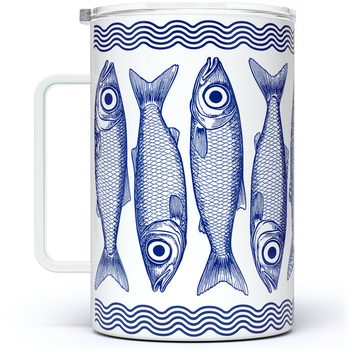 Sardines Insulated Travel Mug