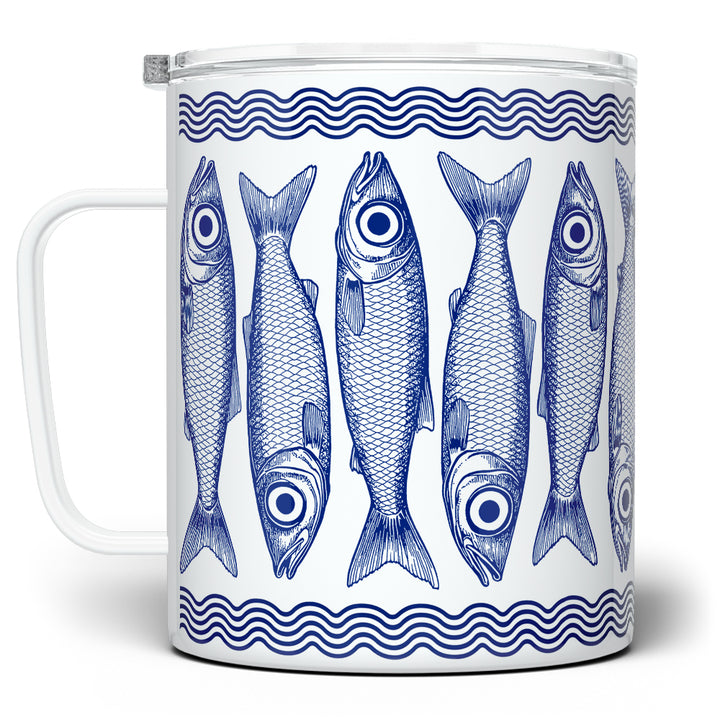 Sardines Insulated Travel Mug