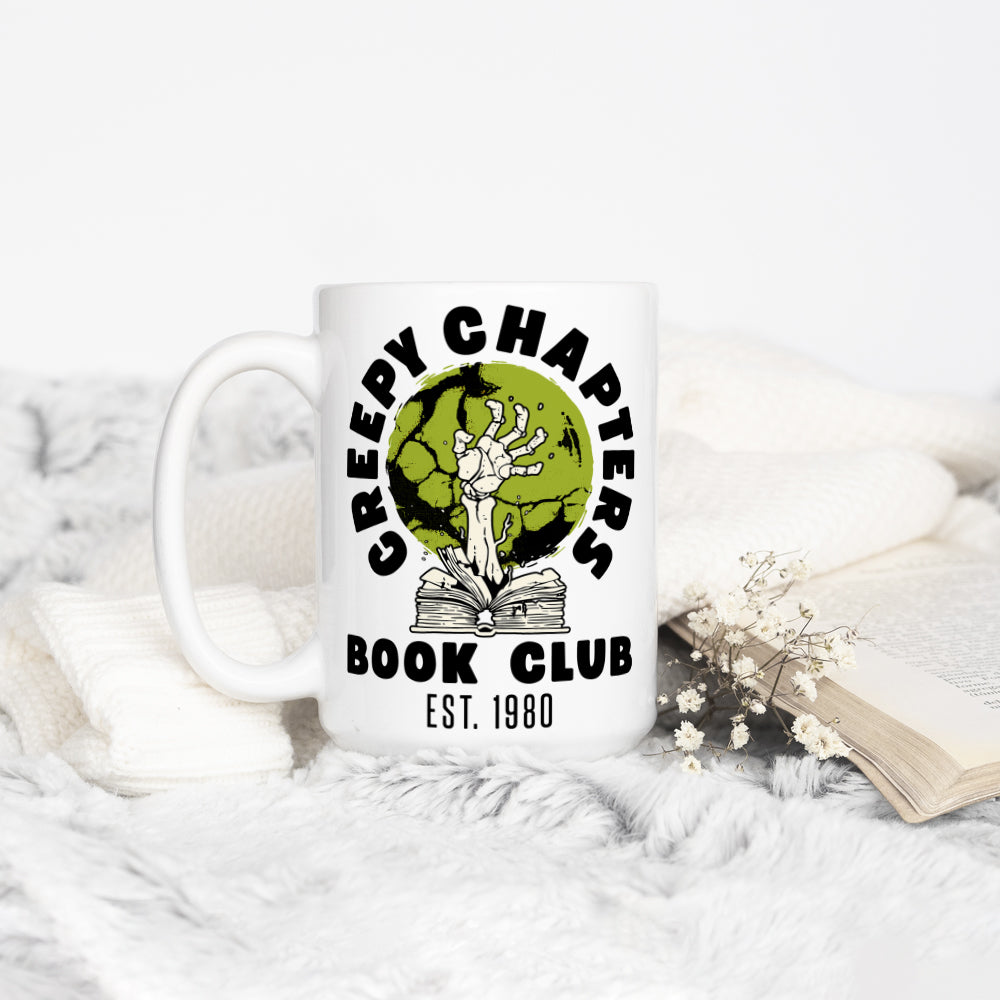 Creepy Chapters Book Club Mug