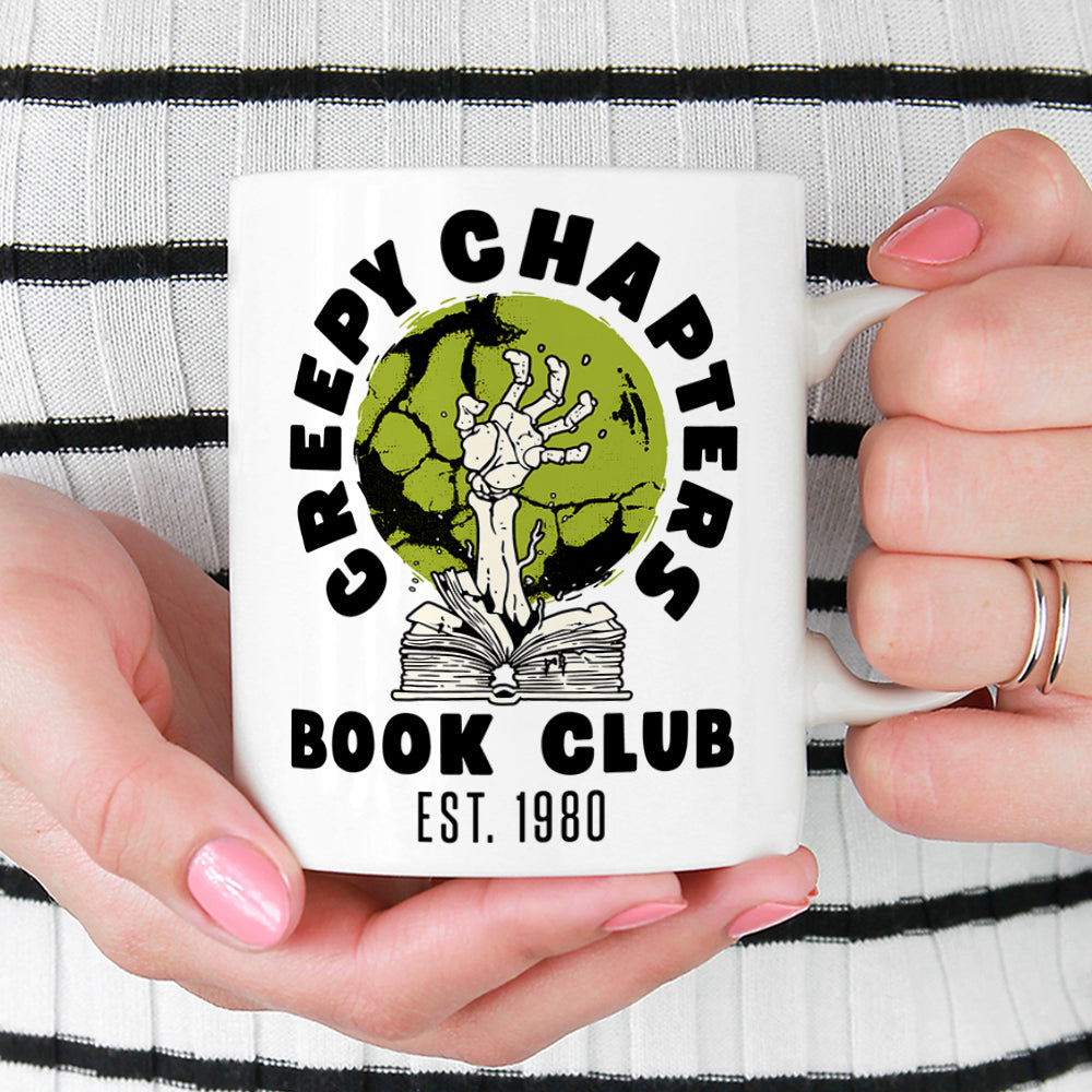 Creepy Chapters Book Club Mug