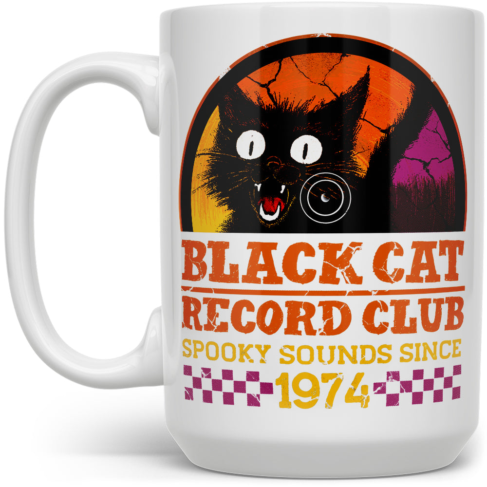 Black Cat Record Club Mug