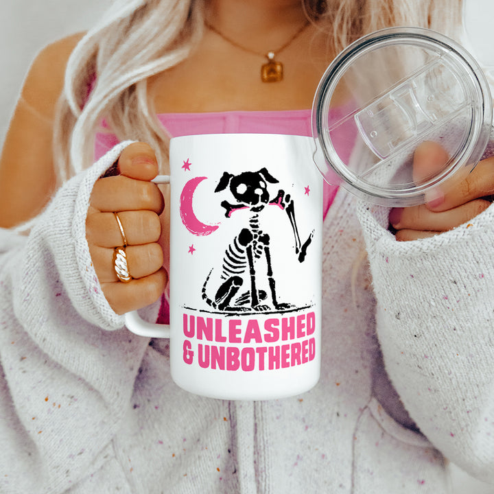Unleashed & Unbothered Insulated Travel Mug