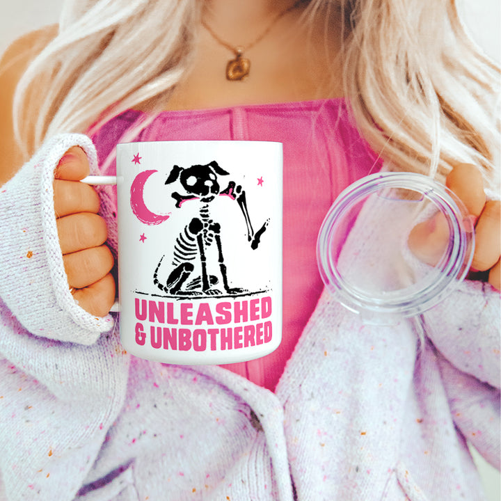 Unleashed & Unbothered Insulated Travel Mug