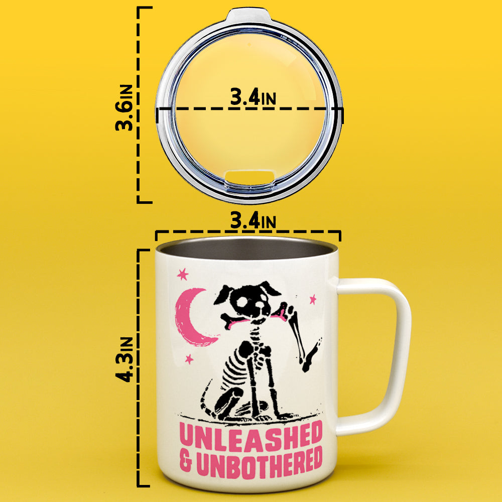 Unleashed & Unbothered Insulated Travel Mug