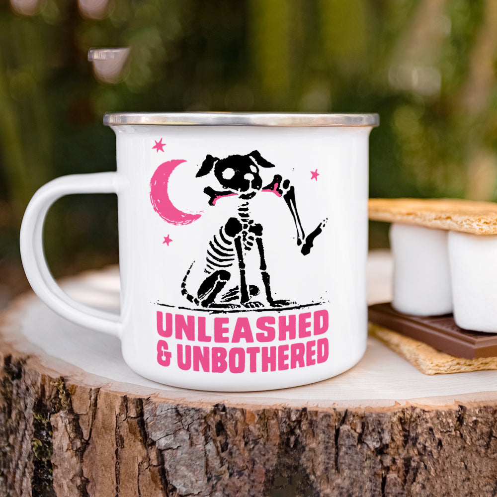 Unleashed & Unbothered Camp Mug
