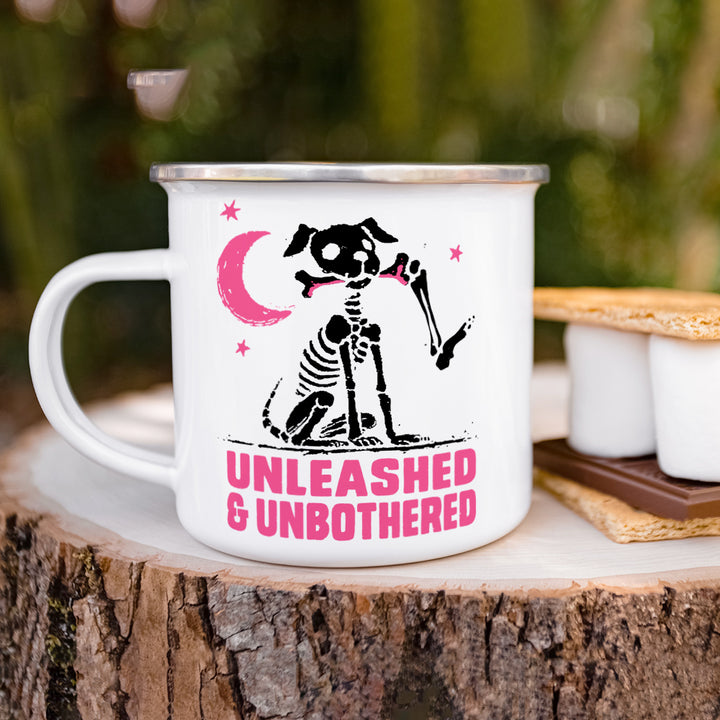 Unleashed & Unbothered Camp Mug