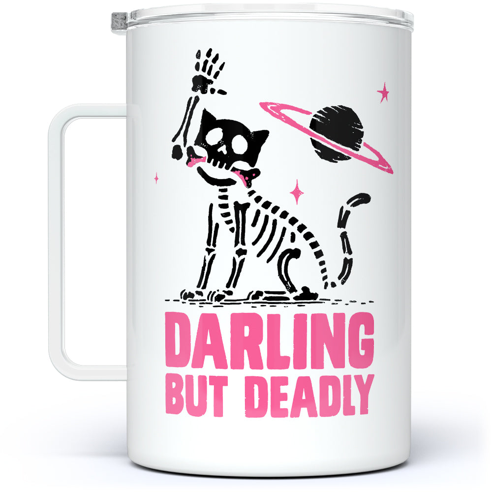 Darling But Deadly Insulated Travel Mug