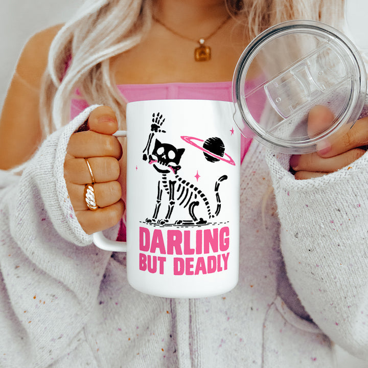 Darling But Deadly Insulated Travel Mug