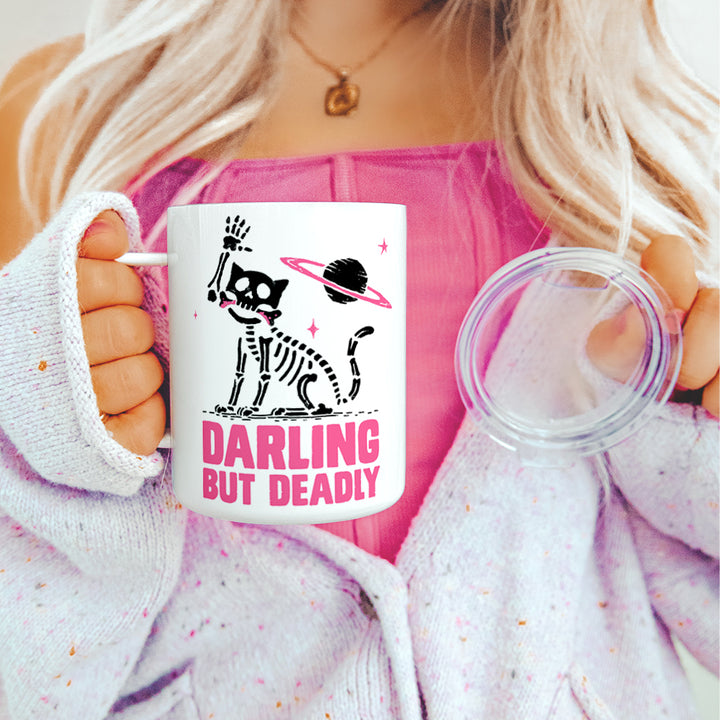 Darling But Deadly Insulated Travel Mug