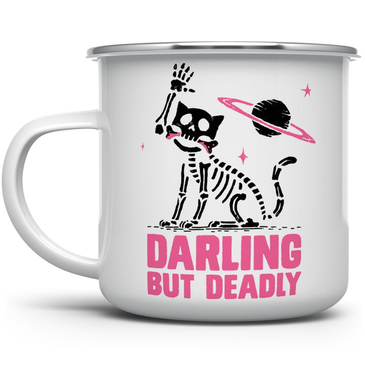 Darling But Deadly Camp Mug