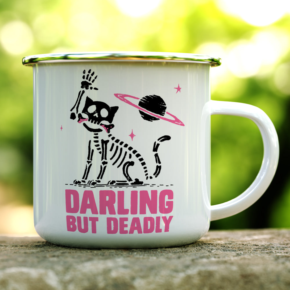 Darling But Deadly Camp Mug