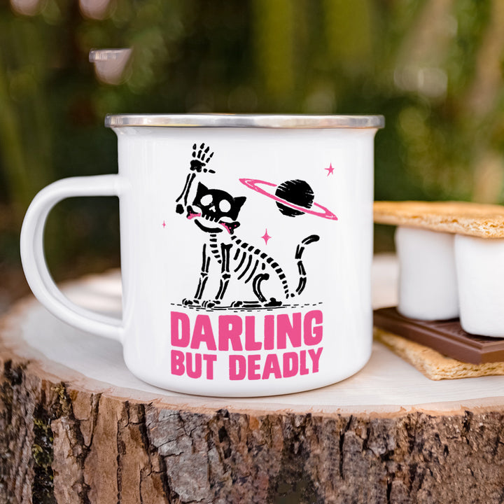 Darling But Deadly Camp Mug