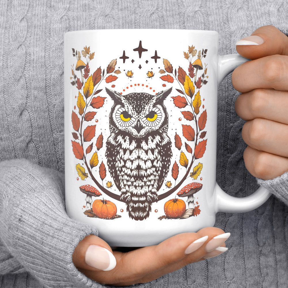 Autumn Owl Mug