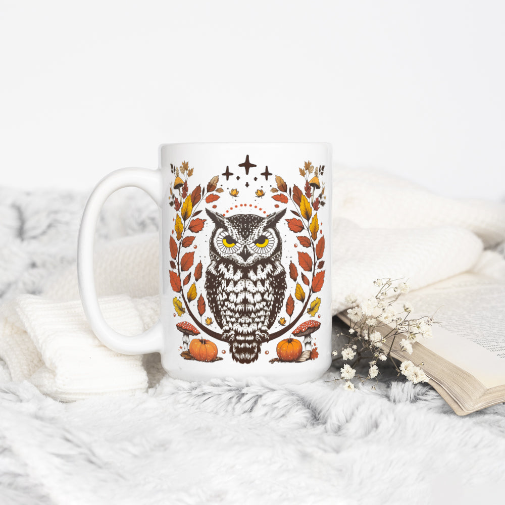 Autumn Owl Mug