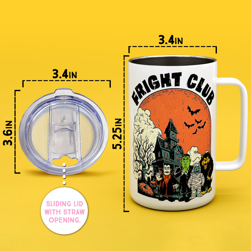Fright Club Insulated Travel Mug