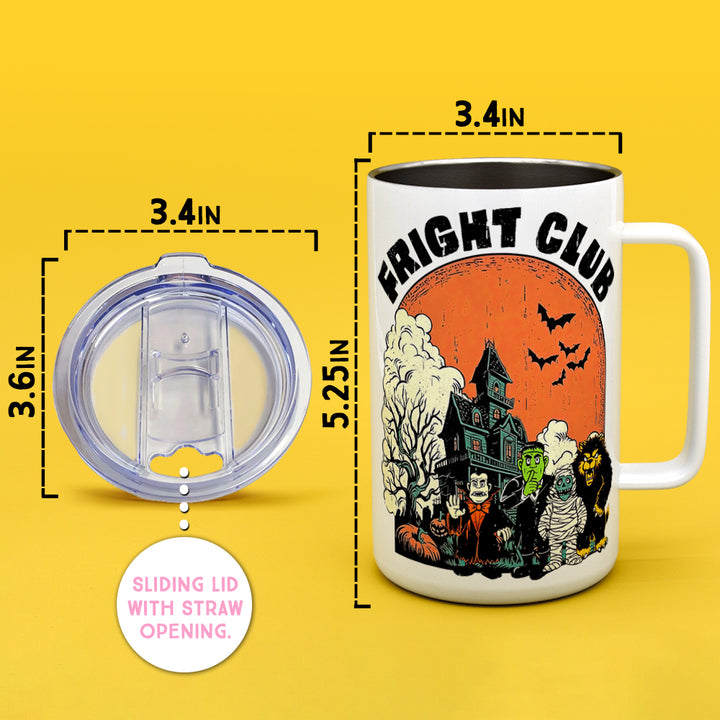 Fright Club Insulated Travel Mug