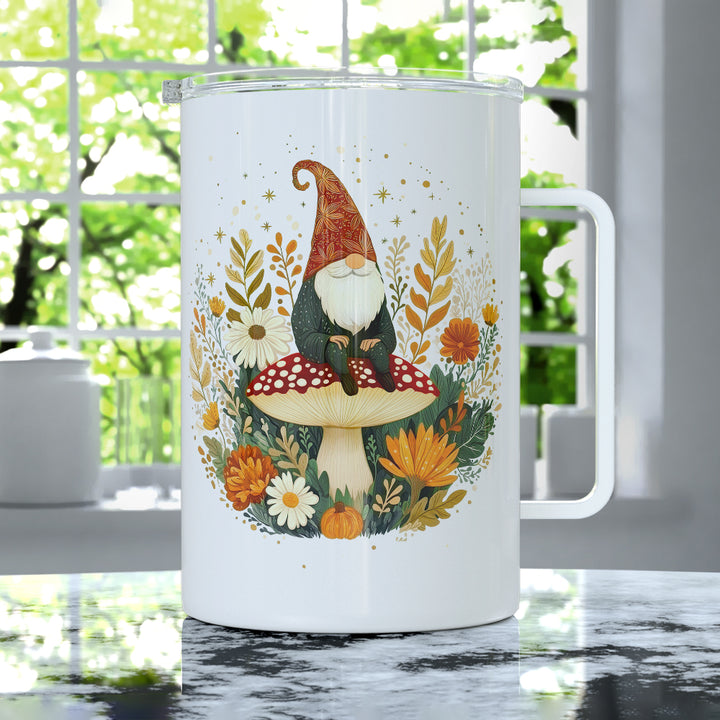 Fall Gnome Insulated Travel Mug