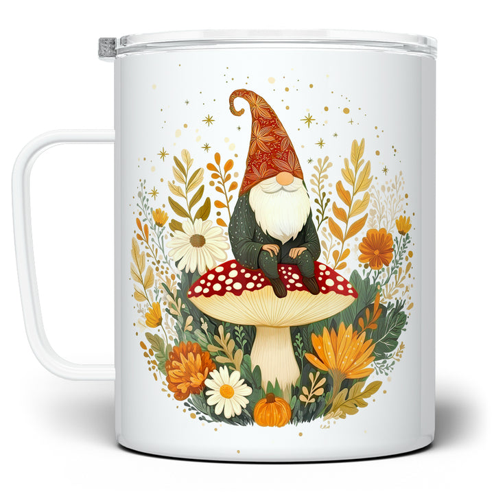 Fall Gnome Insulated Travel Mug