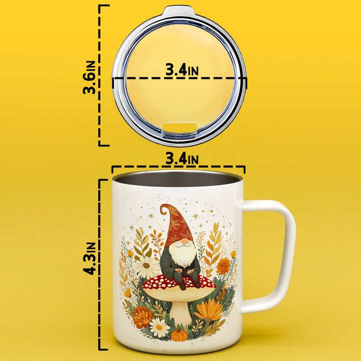Fall Gnome Insulated Travel Mug